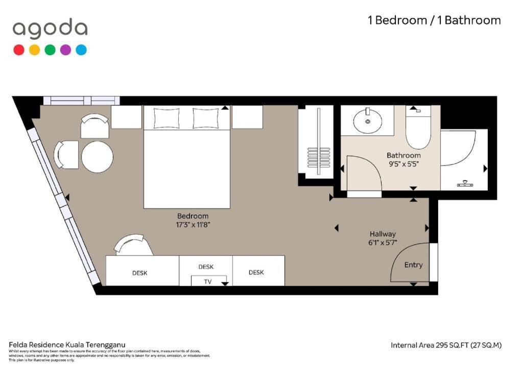 Felda Residence קואלה טרנגאנו מראה חיצוני תמונה